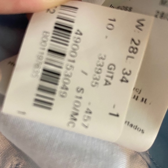 HUGO Hugo Boss light blue cotton pants - Picture 7 of 8